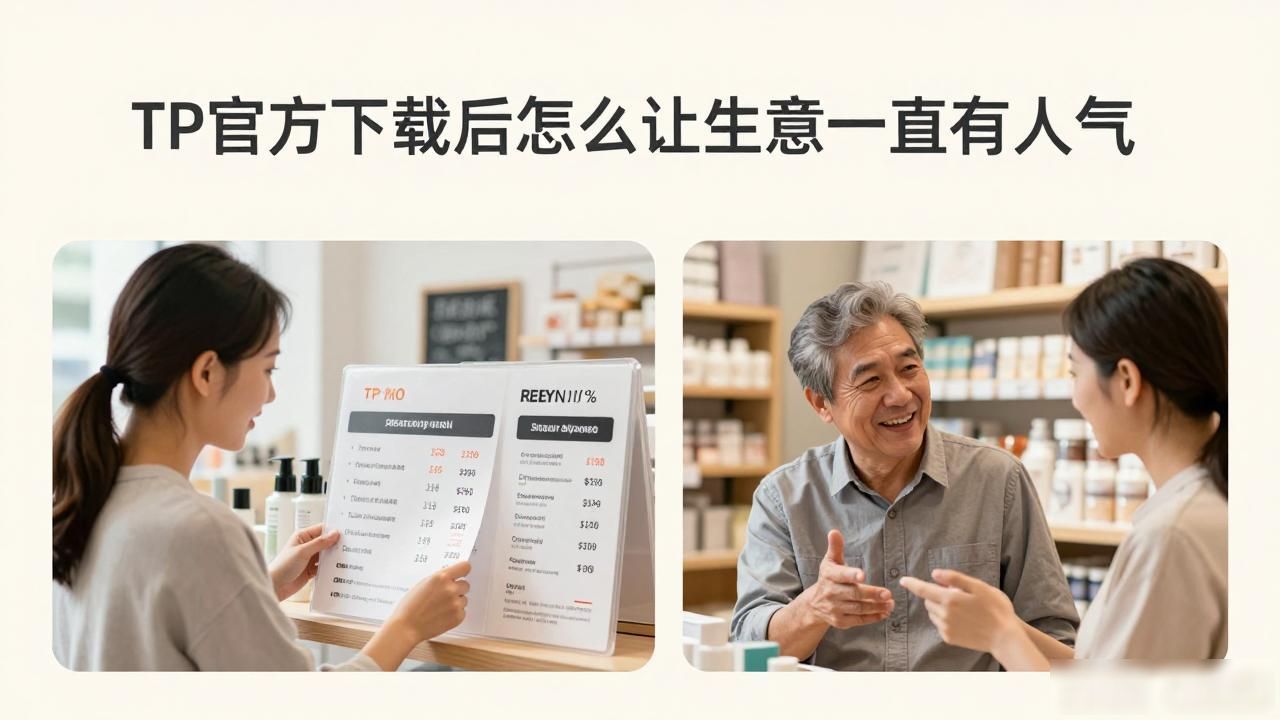 TP官方下载后怎么让生意一直有人气