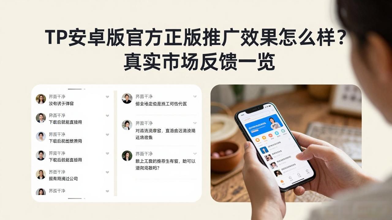TP安卓版官方正版推广效果怎么样？真实市场反馈一览