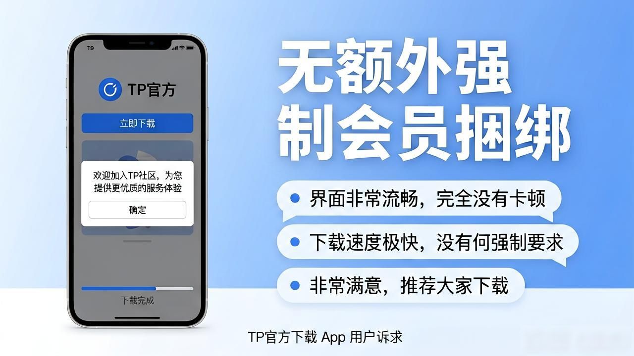 TP官方下载app真实用户诉求汇总 实打实的市场反馈全梳理