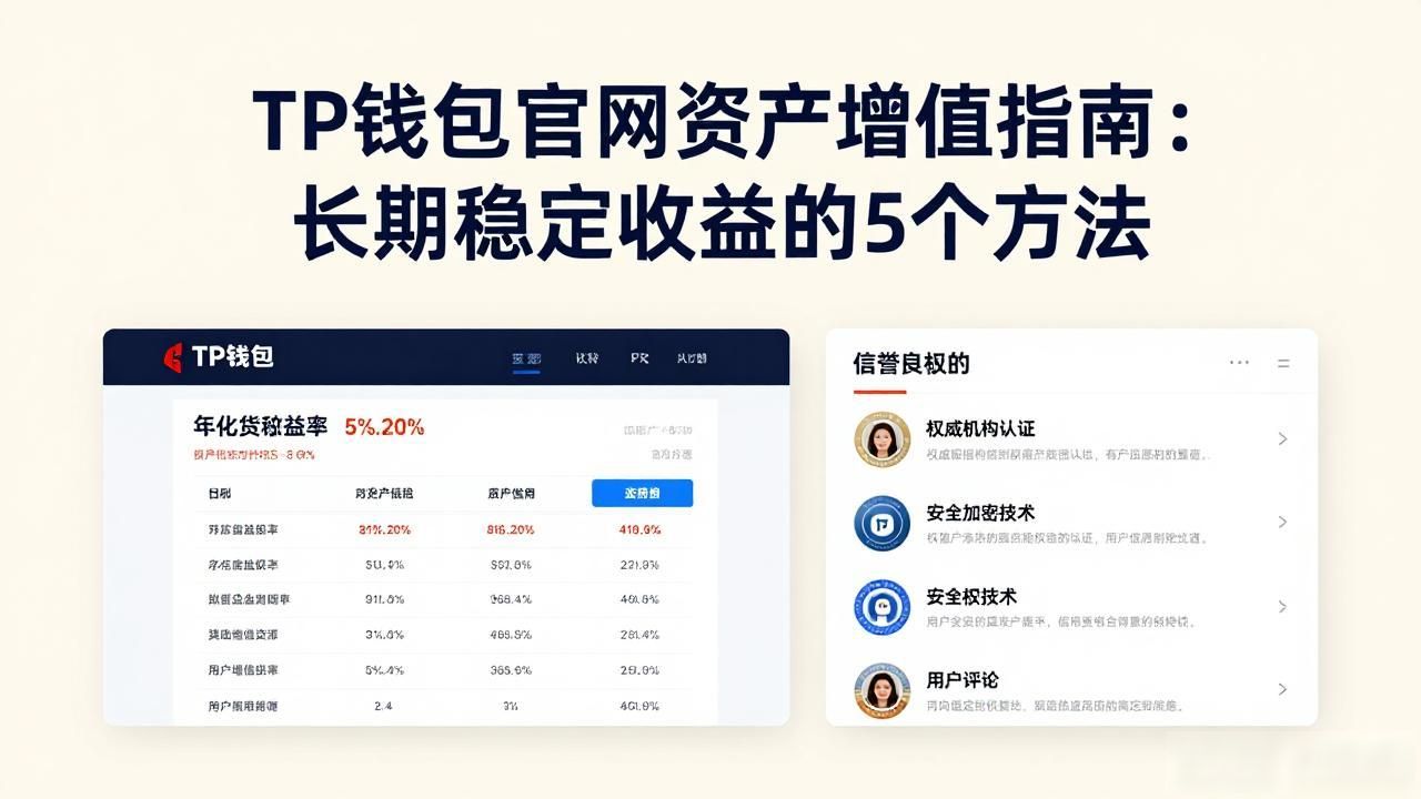 TP钱包官网资产增值指南：长期稳定收益的5个方法