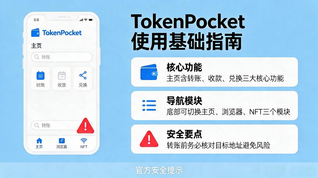 TokenPocket链上钱包新手使用教程_TokenPocket官网下载后的操作基础与进阶技巧_TokenPocket助记词备份方法