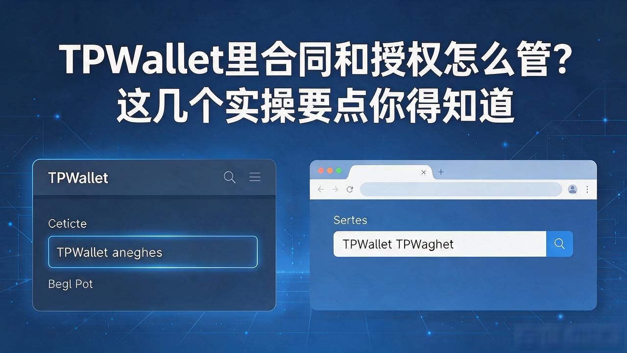 TPWallet里合同和授权怎么管？这几个实操要点你得知道
