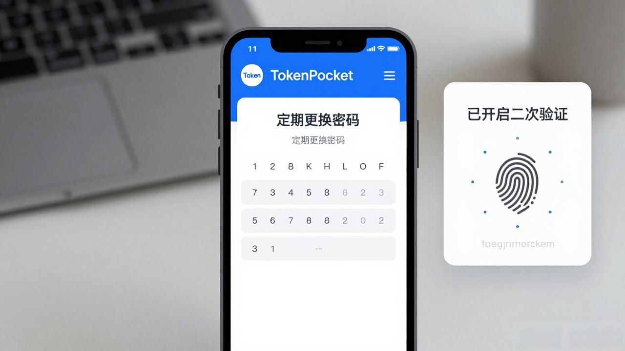 TokenPocket钱包安全设置_TokenPocket钱包APP的账户安全设置指南_加密货币钱包助记词保管