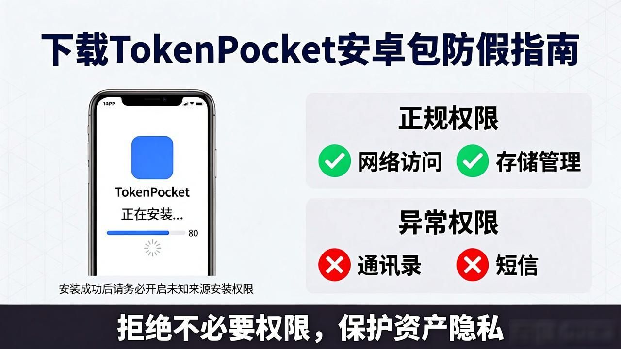 下载TokenPocket安卓包，看清这四点防假