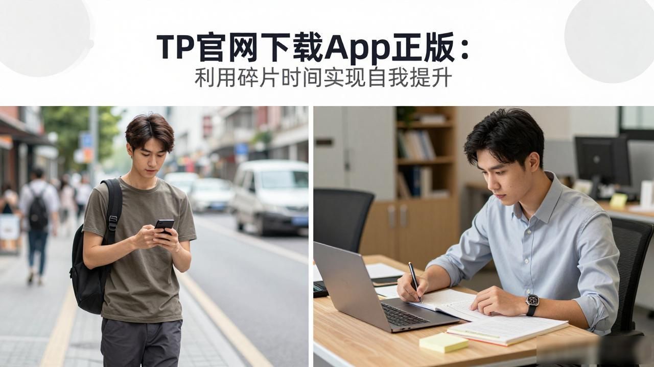 TP官网下载App正版：利用碎片时间实现自我提升
