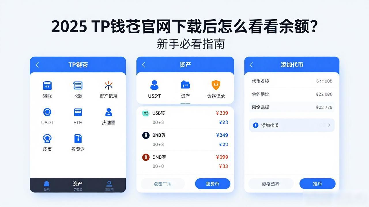 2025 TP钱包官网下载后怎么看余额？新手必看指南