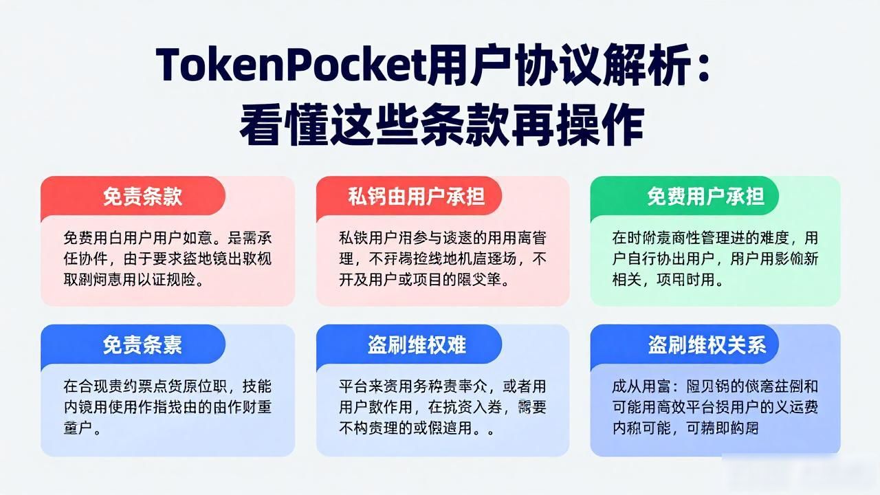 TokenPocket用户协议解析：看懂这些条款再操作