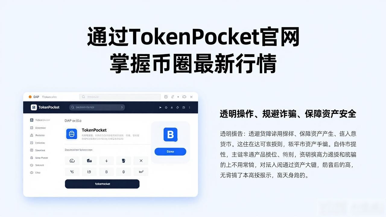 通过TokenPocket官网掌握币圈最新行情