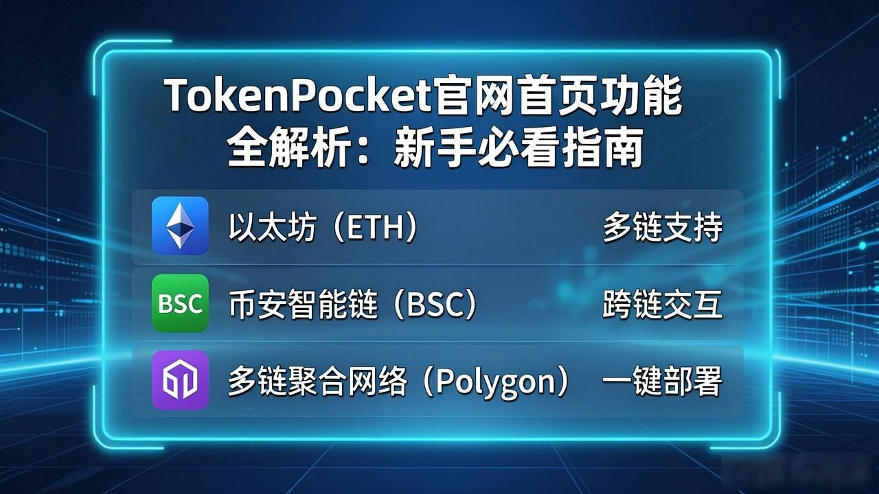 TokenPocket官网首页功能全解析：新手必看指南