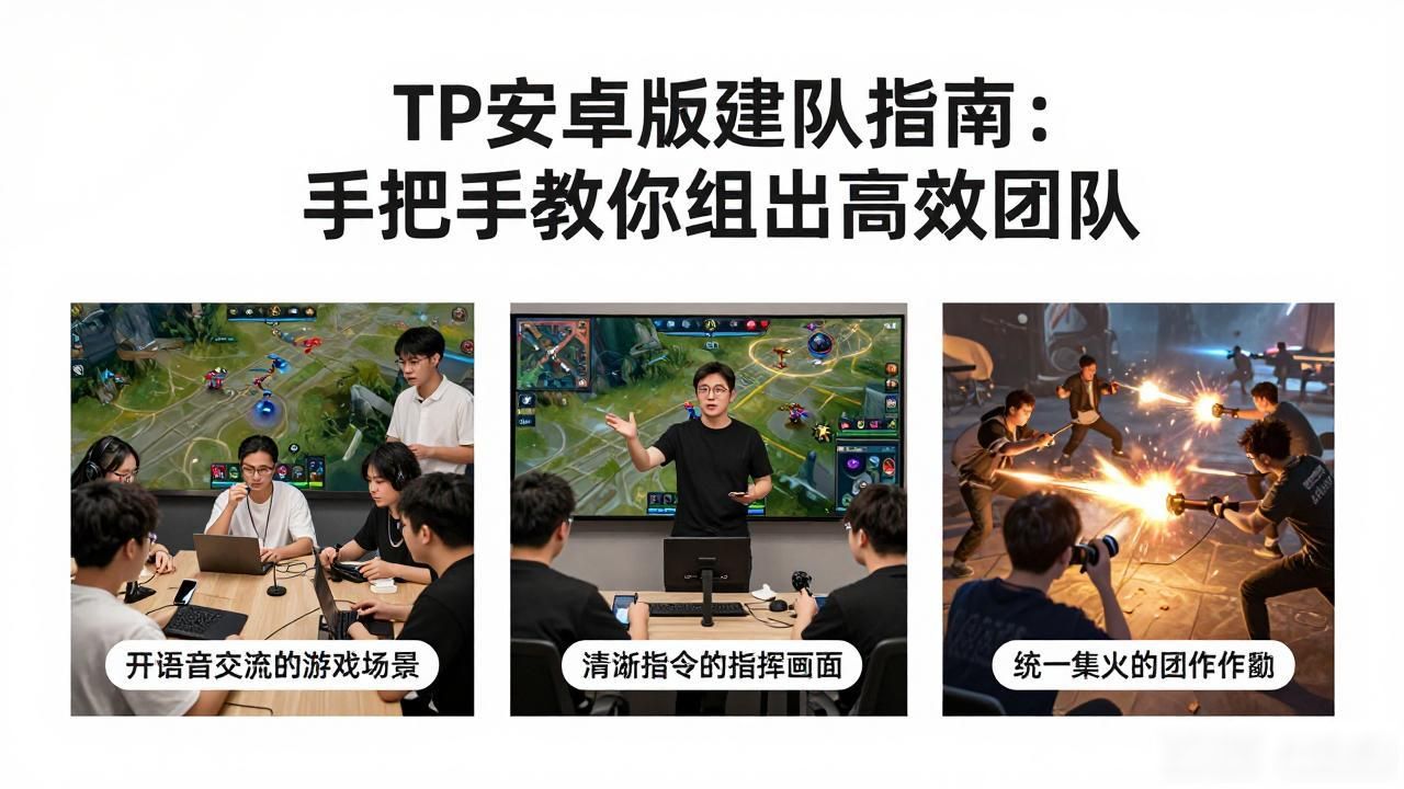 TP安卓版建队指南：手把手教你组出高效团队