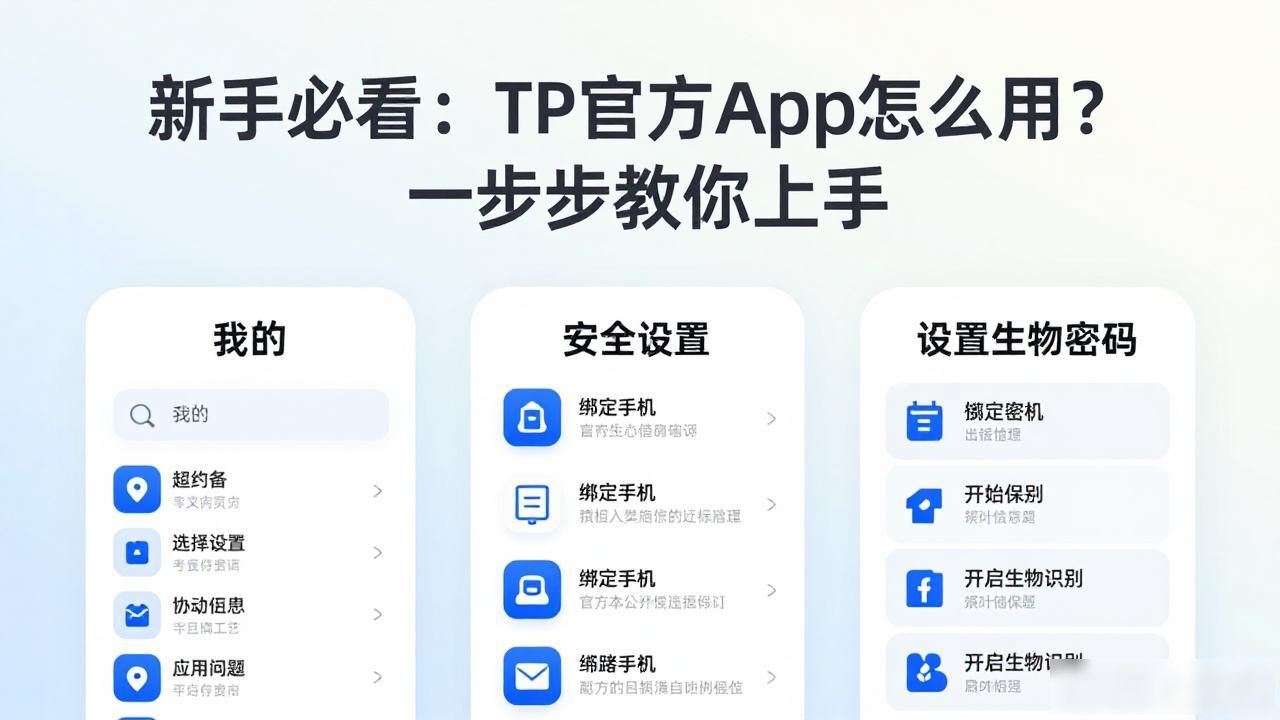 新手必看：TP官方App怎么用？一步步教你上手